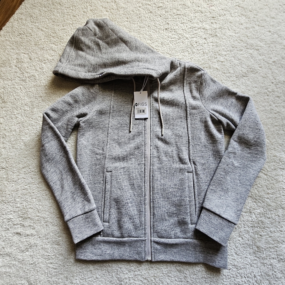Figs Bone Essential Hoodie